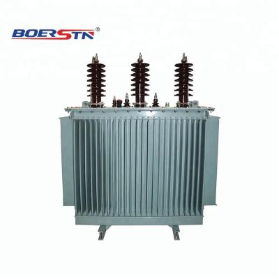 China Outdoor 3 Phase Power Power Distribution High Voltage Oil Immersed Transformer for sale