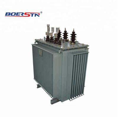 China Outdoor Power 3 Phase Pole Mounted 11KV 33KV Oil Immersed Transformer 50KVA 100KVA 200KVA 300KVA for sale