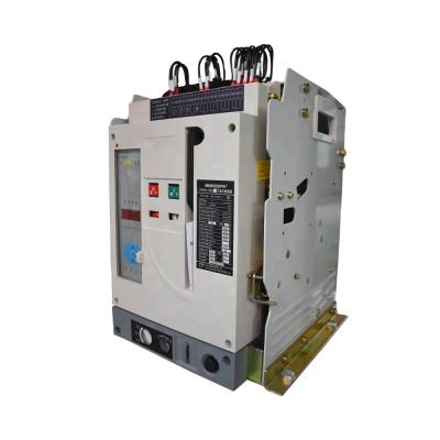 China 2000A 3200A Intelligent Universal Repair And Suction Type 3 Pole 4 Pole ACB Air Circuit Breaker DW45 for sale