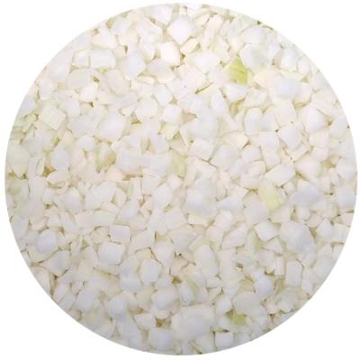 China Fresh taste of FROZEN beautiful prices for cooking 10*10mm/6*6mm frozen cut onions in standard bags for sale