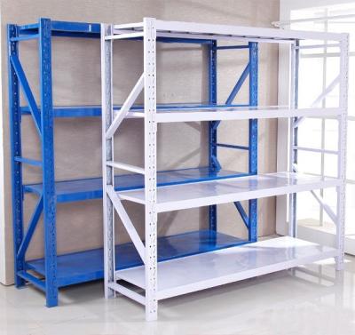 China Medium Duty Metal Adjustable Decking Corrosion Protection 50mm Storage Rack for sale