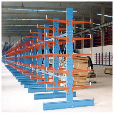 China Corrosion Protection Long Span Cantilever Shelving China Manufacturer Single Sided Long Rack Cantilever Arm for sale