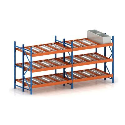 China Corrosion Protection Gravity Roller Pallet FIFO Flow Rack for sale