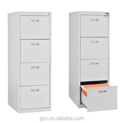 China Filing Cabinet Office Funture 4 Drawer Vertical Cold Rolled Steel Filing Cabinet With Locking Key for sale