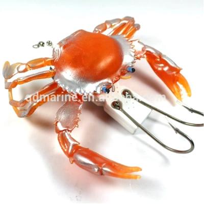 China Environmental Plastic Soft Crab Lure For Octopus Jigs for sale