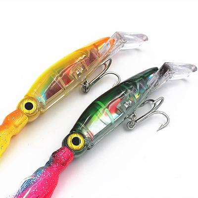 China Hydraulic Power Squirt 140 Mm Fishing Trolling Lure Skirt Lure HS001 for sale