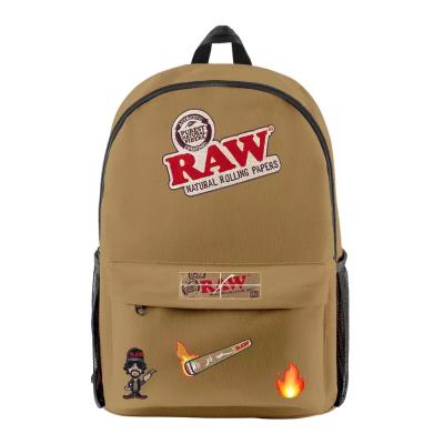 China Fashion Polyester Waterproof Unisex Backpack With Low MOQ High Quality CRUS Rucksacks Travel School Cigar CRU Backpack for sale