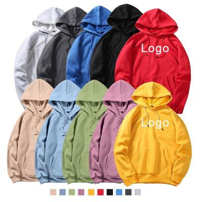 China Anti-wrinkle high quality custom made white women and black men designed simple 100% cotton hoodies men's oversized hoodies hoodies sweatshirts for men for sale