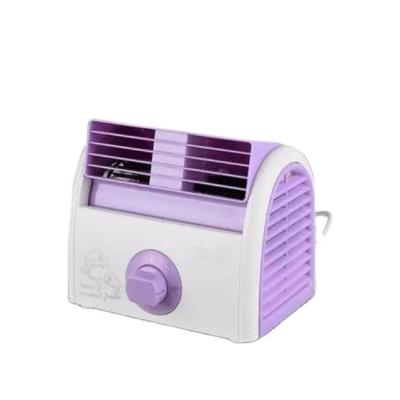 China Basics 3 Speed ​​Fan Small Mini Office Fan Cooler Air Circulation Air Fan Purple Strong Bladeless Speed ​​Fan 3 Bladeless Fan With Power Cable for sale