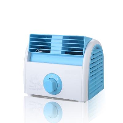 China 3 Speed ​​Small Air Fan Bladeless Mini Fan Portable Portable Personal Desktop Fan Small Air Cooler Fan Mini Bladelss Cooler with Power Cable for sale