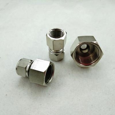 China Brass Air Fittings Material Automation Equipment Pneumatic One-touch Component for sale