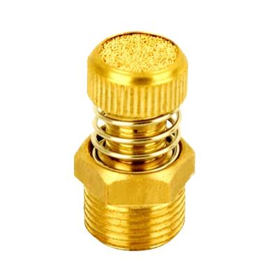 China Hot Selling Type Pneumatic Brass Muffler Exhaust Muffler Quick Throttle Automation Equipment SD Valve for sale