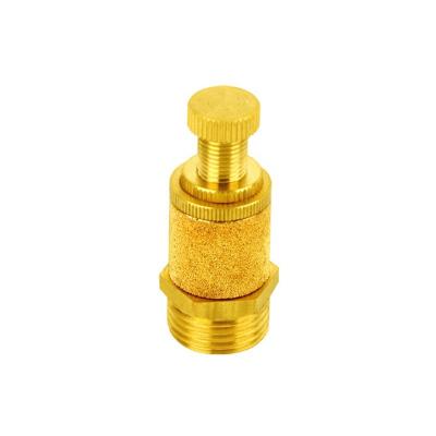 China Besl Type Brass Pneumatic Silencer Throttle Valve Automation Equipment Quick Fitting for sale