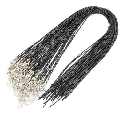 China DIY Jewelry Accessory 1.5mm/2mm Tension Spring Opening Wax Rope Jewelry Chain Jewelry Making Drops Shaping Accessories Findings for sale