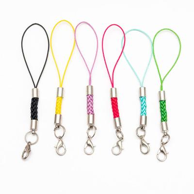 China High Quality Color Lobster Clasp Lasso Rope Strap For Mobile Phone Jewelry Lead To Jewelry Findings Jewelry Acceswsories Hot Sale PA092A for sale