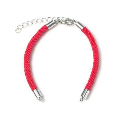 China Lucky Wearing Red String Hands Bangle Nylon Open Rope Bracelets For Jewelry Accessories Jewelry Findings Wholesale Fashion Classic New for sale