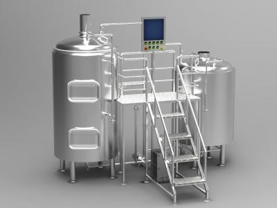 China Schokbestendig Elektrisch Commercieel Microbrewery-Materiaal Semi Autoconfiguratiescherm Te koop