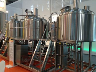 China De semi Automatische Kleine Microbrewery Machine van 500L voor Brewpub of Restaurant Te koop