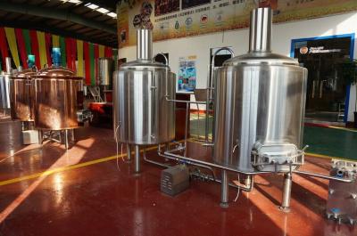 China Automated Beer Brewing System Micro Beer Equipment Stainless Steel 304 for sale