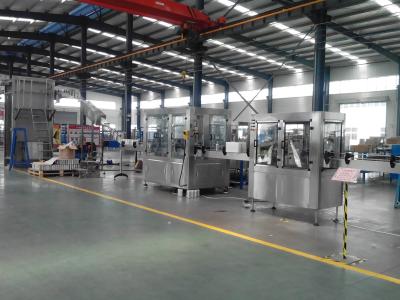 China Electric Brewery Production Line Automatic Bottle Rinsing Filling And Capping Machine for sale