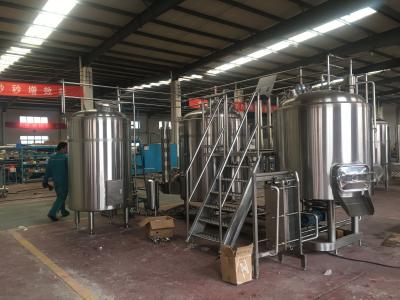 China Direktfeuerheizungsbrauereiedelstahl 7BBL Bierbrauerei für KneipenBierbrauenausrüstung zu verkaufen