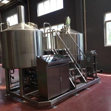 Κίνα Με το κλειδί στο χέρι εξοπλισμός 3 Brewhouse SS σκαφών εξοπλισμός 20Bbl ζυθοποιείων παρασκευής προς πώληση