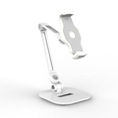 China New Mini Foldable Phone Stand Aluminum Alloy Adjustable Angle Mobile Phone Stand Tablet Adjustable Desk Holder for sale