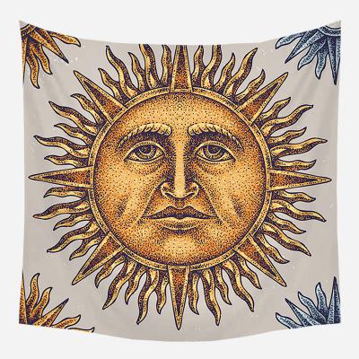 China Simple Medieval Tarot Tapestry Sun Hangings For Home Decor for sale