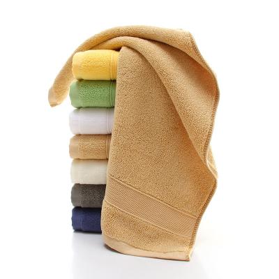 China Jiangsu Wholesale Cheap Soft A Grade Terry Face Towel 100% Cotton For Travel for sale