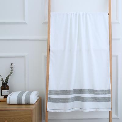 China Soft 100% Cotton Organic Bath Towel 70*140cm For Hotel And Home Use for sale