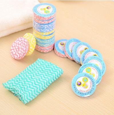 China 10 Piece Travel Compressed Disposable Compressed Nonwoven Facial Towel for sale