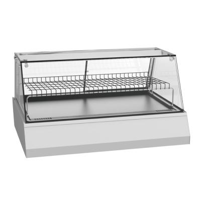 China Stainless Steel Heated Display Hot Food Display Warmers Showcase 156L W1080 x D775 x H610mm for sale