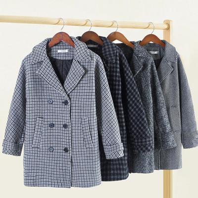 China coats 2021 the new thickened woolen coat of the big children of Korean foreign woolen coats of the style of the children's autumn Anti-wrinkle and winter boys for sale