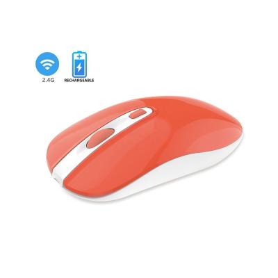 China USB Computer Mice 2.4ghz Ultrathin Wireless Adjustable Receiver 1200dpi Optical Ergonomic Mice For Laptop PC Mice Portable Mice for sale