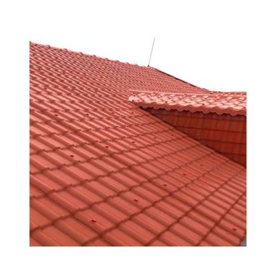 China Modern Professional Plastic Tiles Cover Roofing Asa Synthetic Roof Resin Tile for sale