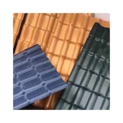 China Modern Quality High Strength Simulation Synthettic Roof Resin Tile for sale