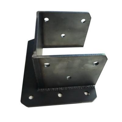 China OEM 3mm Thick Galvanized Steel High Quality Fabrication Stamping Customized Metal U Bracket for sale