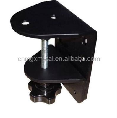 China Desktop OEM Customized Black Powder Coated High Quality Steel Desktop Clamp for sale