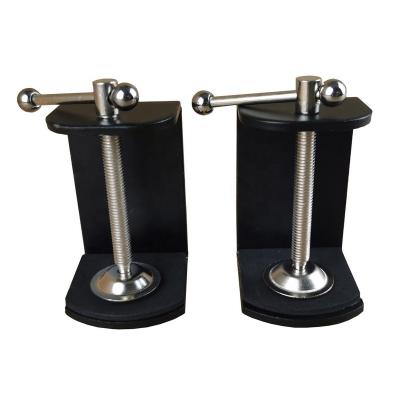 China Black Metal Metal Desk Clamps For Table Desk Light Reading Home Office for sale