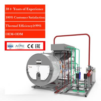 China China Horizontal Price Fully Automatic Steam Boiler Pressure Relief Valve Boiler Steam Iron Gas Steam Boiler for sale