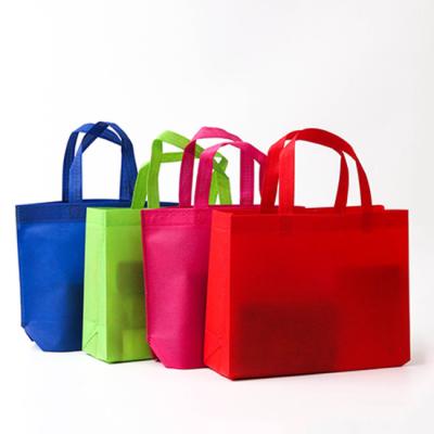 China Carry Shopping Bag Recyclable Non-Woven Rpet Bags Nonwoven Fabric Vest Shopping Tote Bag for sale