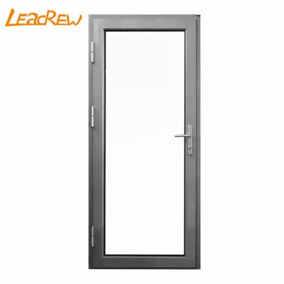 China Waterproof Thermal Break Aluminum Casement High Strength Door And Window For Residential Aluminum Swing Door for sale