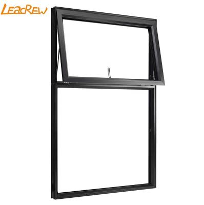 China European Standard Factory Price Cheap Swing Hurricane Impact Double Glazed Adjustable Aluminum Tilt Turn Window for sale