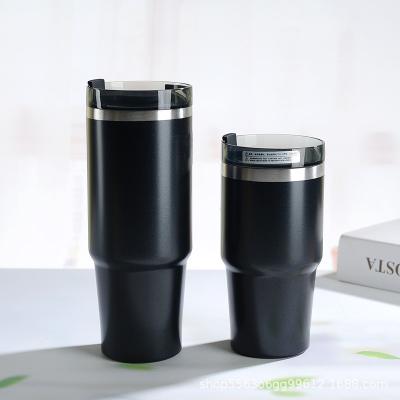 China 2021 Hot Sale Viable Tumbler Insulated Travel Mug With Straw And Lid Blank Sublimation 30oz Double Wall Stainless Steel Vacuum Tumbler for sale