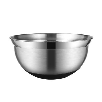 China Sustainable Stainless Steel Mixing Bowls with Stackable Lids Interlocking Bowl Set for Cooking, Baking, Meal Prep, Serving for sale