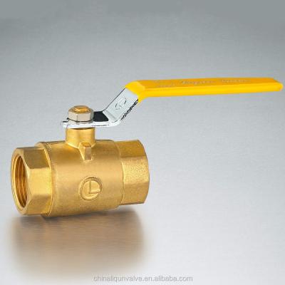 China Female Thread General Intermediate Brass Ball Valve for sale