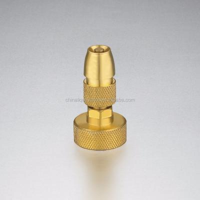 China Brass Adjustable Pattern Variable Spray Type Spray Nozzle Female Thread Irrigation Bullet Garden Nozzles Cooling Atomizing Sprinkler for sale