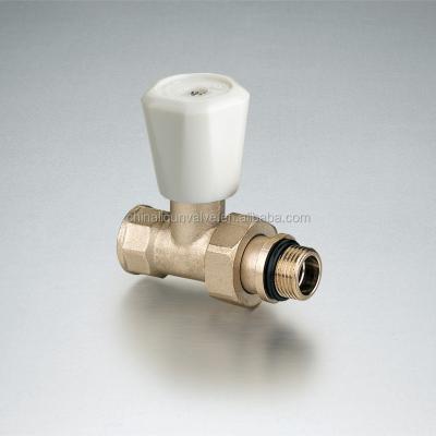 China General Small Size Heater Brass Radiator Valve for sale