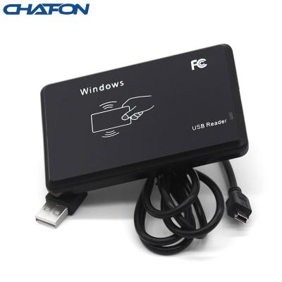 China Chafon 125Khz/134.2Khz rfid ear tag animal reader with animal USB/RS232 reader for animal management 104mm*68mm*10mm for sale