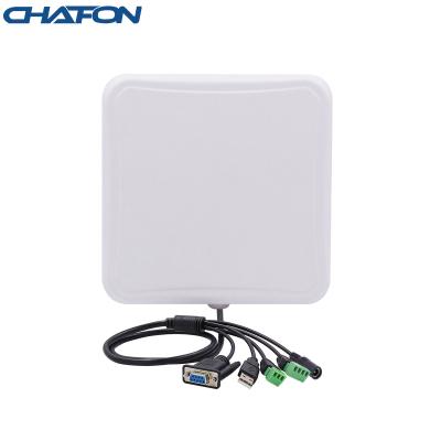 China ABS CHAFON UHF rfid integrated reader with 8dbi UHF rfid antenna for parking system for sale